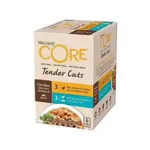 Katzenfutter ohne zucker und getreide wellness core tender cuts