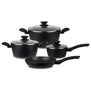 Keramik topfset linnuo topfset topf pfannenset 7tlg 3 toepfe