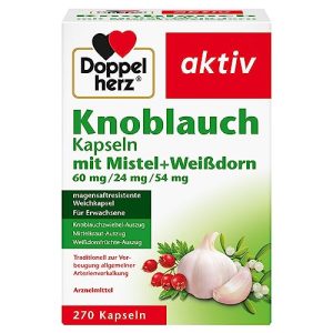 Knoblauch-Kapseln Doppelherz Knoblauch Kapseln mit Mistel