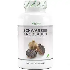 Knoblauch kapseln vit4ever schwarzer knoblauch 151 extrakt