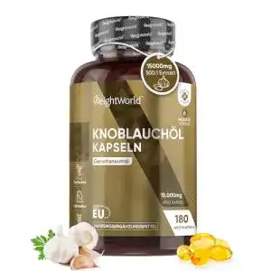 Knoblauch kapseln weightworld knoblauch kapseln 15 000mg