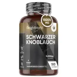 Knoblauch kapseln weightworld schwarzer knoblauch 201