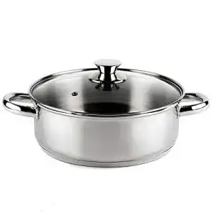 Kochtopf 20 cm vier ci20 induktion kochtopf edelstahl 18 10