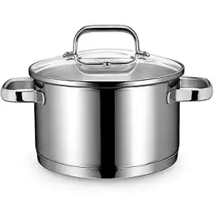 Kochtopf linnuo topf induktion 20cm mit glasdeckel klein 35l