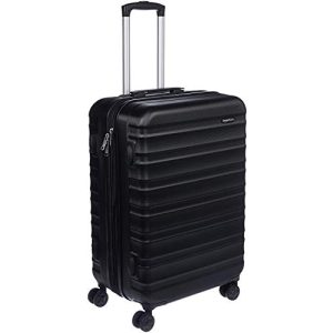 Koffer mittelgroß Amazon Basics Hartschalen – Koffer – 68 cm, Schwarz