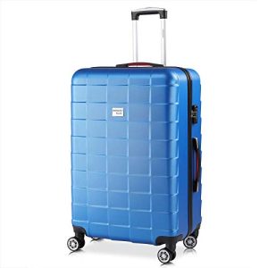 Koffer XXL Monzana ® Koffer Handgepäck Trolley mit TSA Schloss