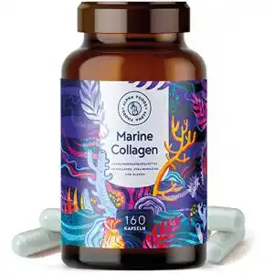 Kollagen kapseln alpha foods marine collagen mit hyaluronsaeure