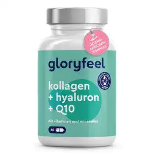 Kollagen kapseln gloryfeel kollagen coenzym q10 hyaluronsaeure
