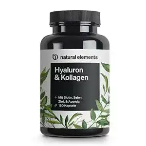 Kollagen natural elements hyaluronsaeure komplex 180 kapseln