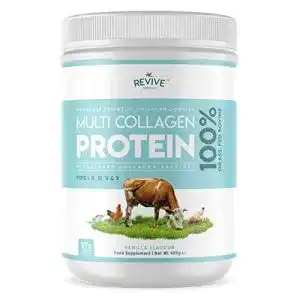 Kollagen revive naturals vanille multi proteinpulver 5 arten