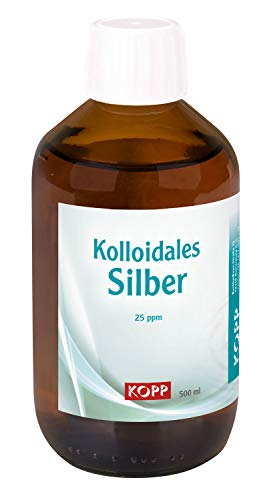Kolloidales Silber KOPP VERLAG Konzentration 25 ppm | 500 ml