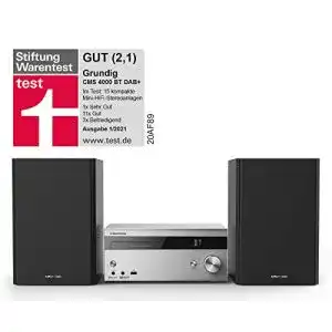 Kompaktanlage grundig cms 4000 bt dab hifi system silber
