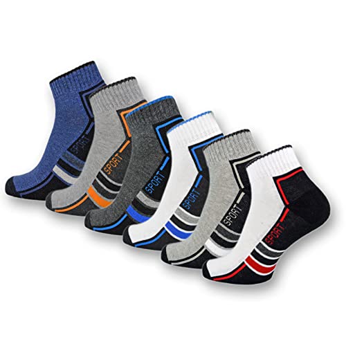 Kompresyon çorapları sockenkauf24 6 veya 12 çift SPORT spor ayakkabı