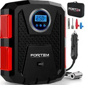 Kompressor fortem tragbarer autoreifen fahrrad 12v autoreifen pumpe