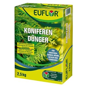 Koniferendünger Euflor 2,5 kg•Organisch-mineralischer NPK-Dünger