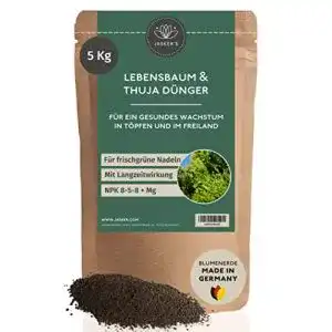 Koniferenduenger jaskers bio thuja duenger fruehjahr langzeit 5 kg