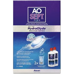 Kontaktlinsen-Pflegemittel Aosept Plus mit Hydraglyde - kontaktlinsen pflegemittel aosept plus mit hydraglyde