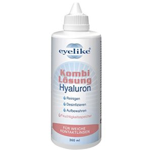 Kontaktlinsen-Pflegemittel Eyelike Kombilösung Hyaluron 360 ml - kontaktlinsen pflegemittel eyelike kombiloesung hyaluron 360 ml
