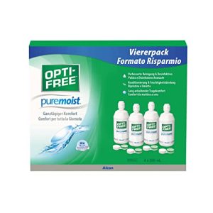 Kontaktlinsen-Pflegemittel Opti-Free PureMoist , Systempack - kontaktlinsen pflegemittel opti free puremoist systempack