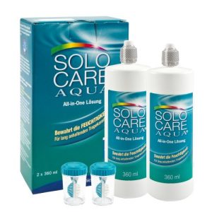 Kontaktlinsen-Pflegemittel Solocare Aqua Pflegemittel