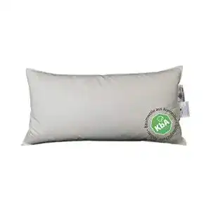 Kopfkissen fuer wasserbett vitaschlaf bio luxe kba daune