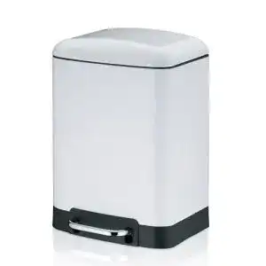 Kosmetikeimer kela 22996 edelstahl weiss one size