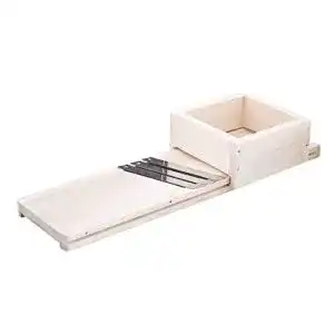 Krauthobel wamat sauer gemuesehobel holz mit 3 messern und schublade