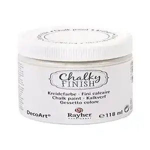 Kreidefarbe rayher 38867102 chalky finish auf wasser basis