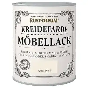 Kreidefarbe rust oleum rust oleum moebellack antik weiss matt
