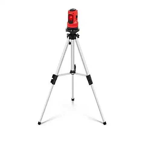 Kreuzlinienlaser mit Stativ von Steinberg Systems