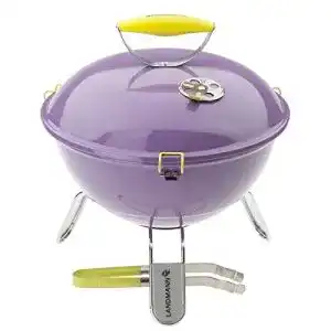 Kugelgrill 57 cm landmann holzkohle kugelgrill piccolino violett