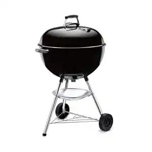 Kugelgrill 57 cm weber bar b kettle holzkohlegrill schwarz