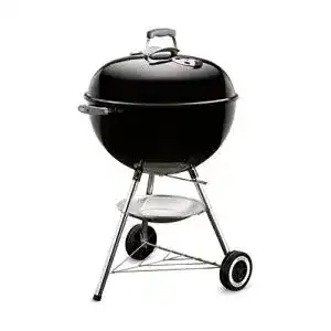 Kugelgrill 57 cm weber classic kettle holzkohlegrill schwarz
