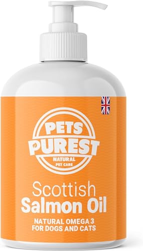 Lachsöl Hunde Pets Purest Schottisches Lachsöl für Hunde, Katzen