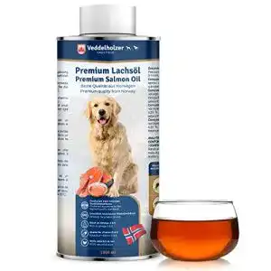 Lachsoel hunde veddelholzer lachsoel fuer hunde 1 liter