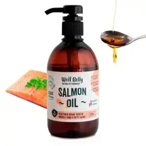 Lachsoel hunde wolf belly natural pet goodness 500 ml