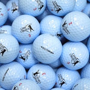 Lakeballs Links Choice Farbige Golfbälle, 12 Stück Blau - lakeballs links choice farbige golfbaelle 12 stueck blau