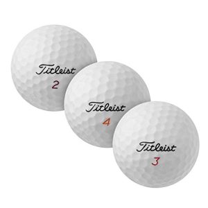 Lakeballs Titleist Golfbälle Klasse AAA/AA, 50 Stück, Gebrauchte