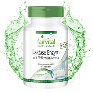 Laktase-Tabletten fairvital, Lactase Tabletten, Vegetarisch
