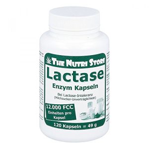 Laktase-Tabletten The Nutri Store Lactase 12.000 FCC Enzym Kaps. - laktase tabletten the nutri store lactase 12 000 fcc enzym kaps