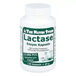 Laktase tabletten the nutri store lactase 12 000 fcc enzym kaps