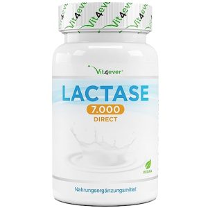 Laktase-Tabletten Vit4ever Laktase 7.000, 180 Tabletten