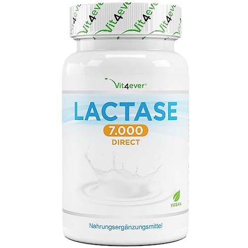 Laktase-Tabletten Vit4ever Laktase 7.000, 180 Tabletten