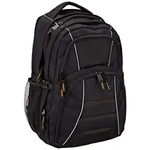 Laptop rucksack amazon basics mit gepolsterten schulterriemen