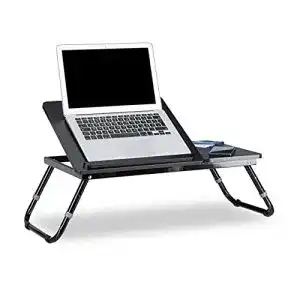 Laptoptisch relaxdays lapschreibtisch betttisch betttablett
