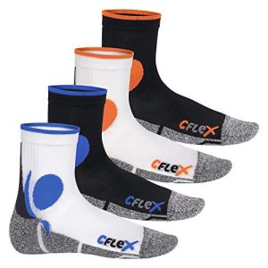 Laufsocken CFLEX Damen und Herren Running Funktions-Socken (4 Paar)