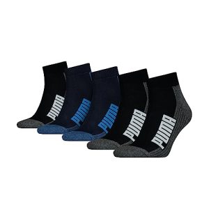 Laufsocken PUMA Unisex Bwt Cushioned Quarter Socks (5 Pack)