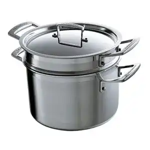 Le creuset toepfe le creuset pastatopf aus 3 ply edelstahl