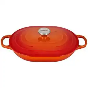 Le creuset toepfe le creuset signatureoblong aus gusseisen