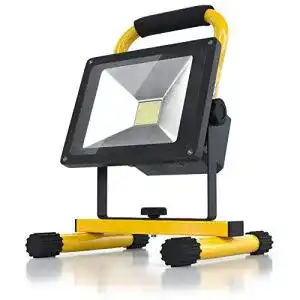 Led akku strahler brandson led baustrahler mit akku